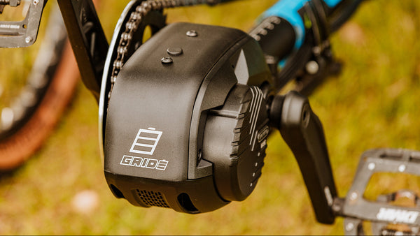 Close-up of the Gride GXT+ motor front